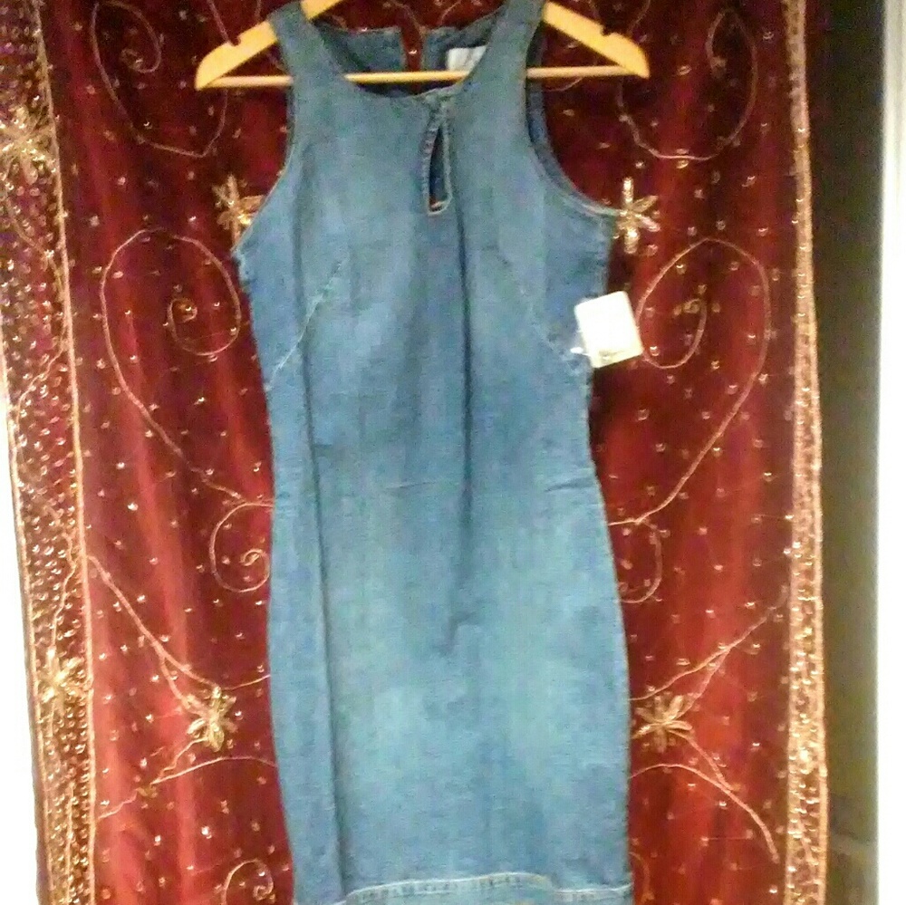 Denim  dress (Bundle 2 denims for $22!)